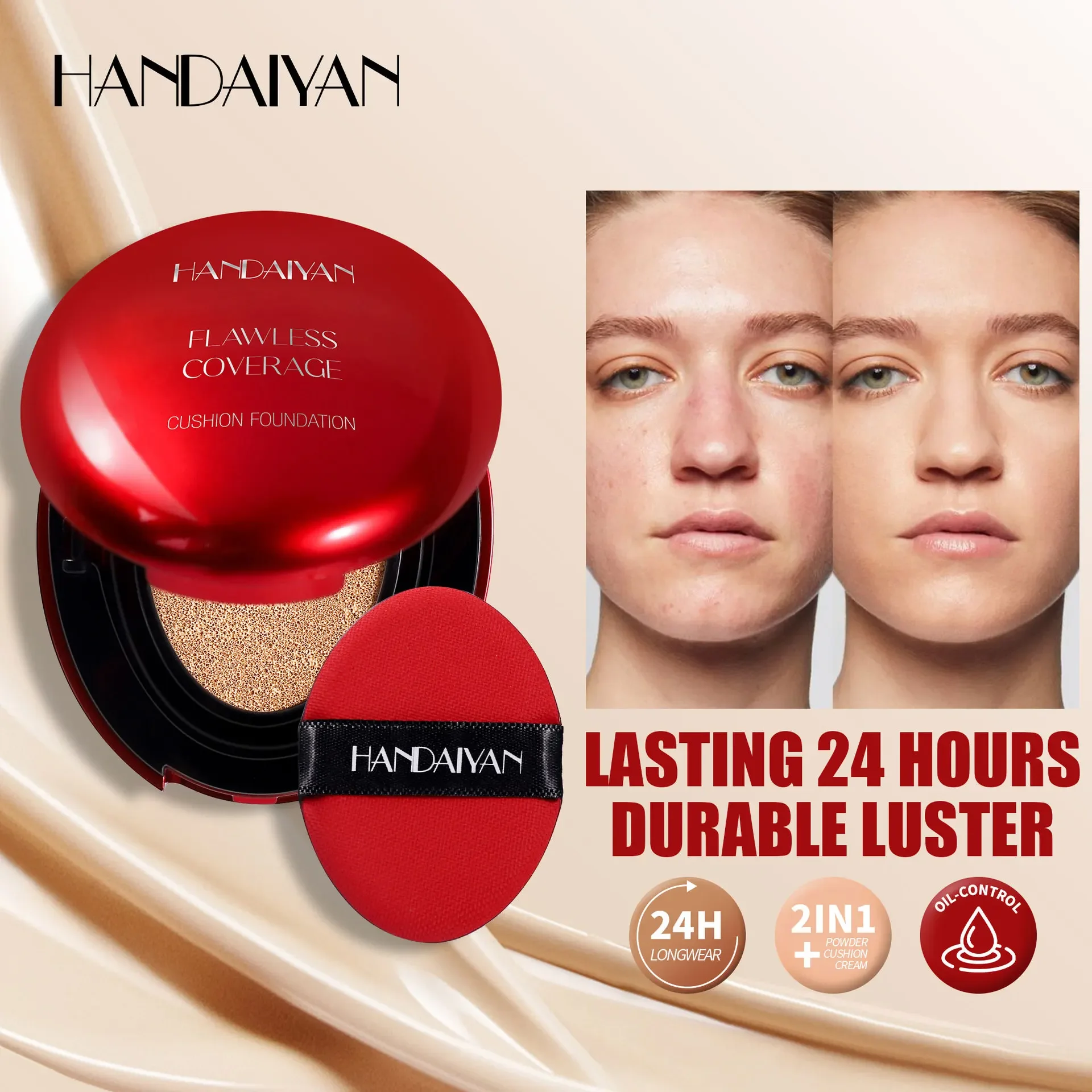 Korean Air Cushion Foundation  – обзор и цена Bb Cushion Korean