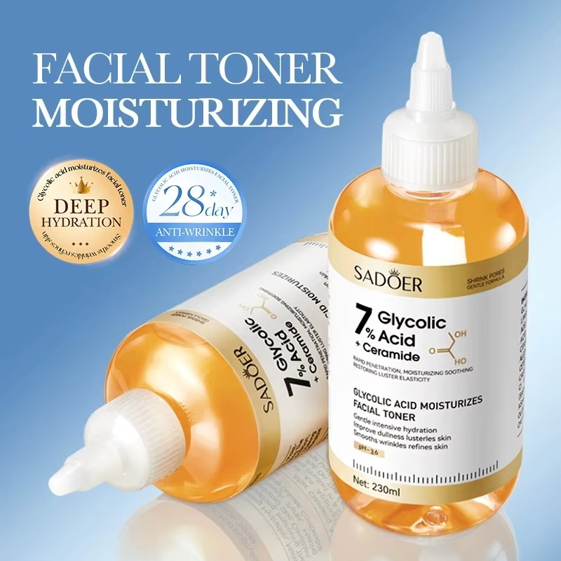 SADOER Glycolic Acid Toner Fac – обзор и цена Essence Serum Toner