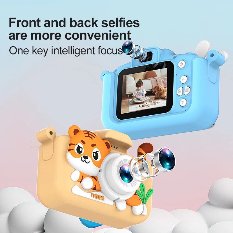 Kids Mini Camera Cartoon Tiger – обзор и цена Korean Girls Lifestyle