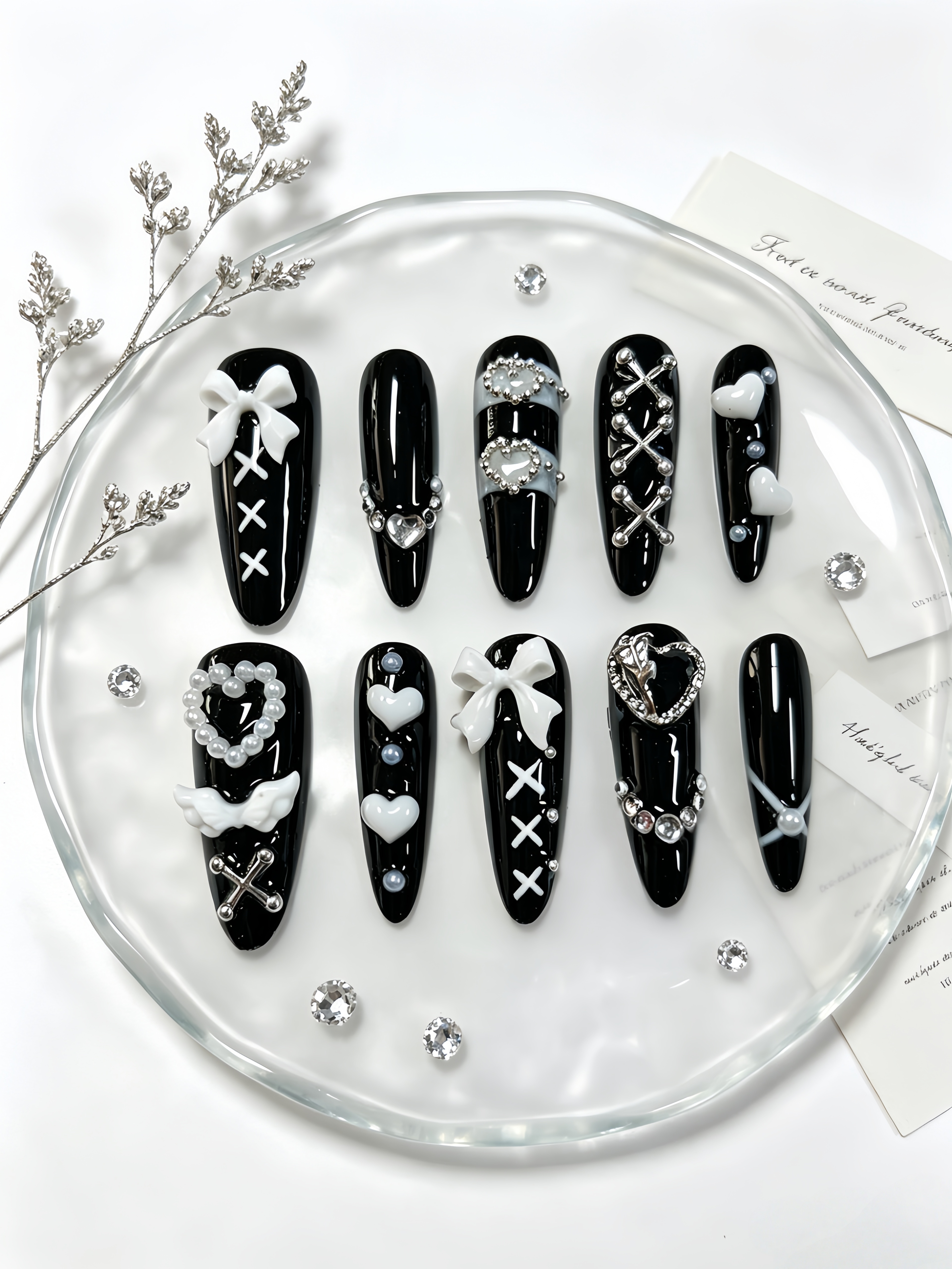 10 Long Black and White Minima – обзор и цена Korean Girls Lifestyle