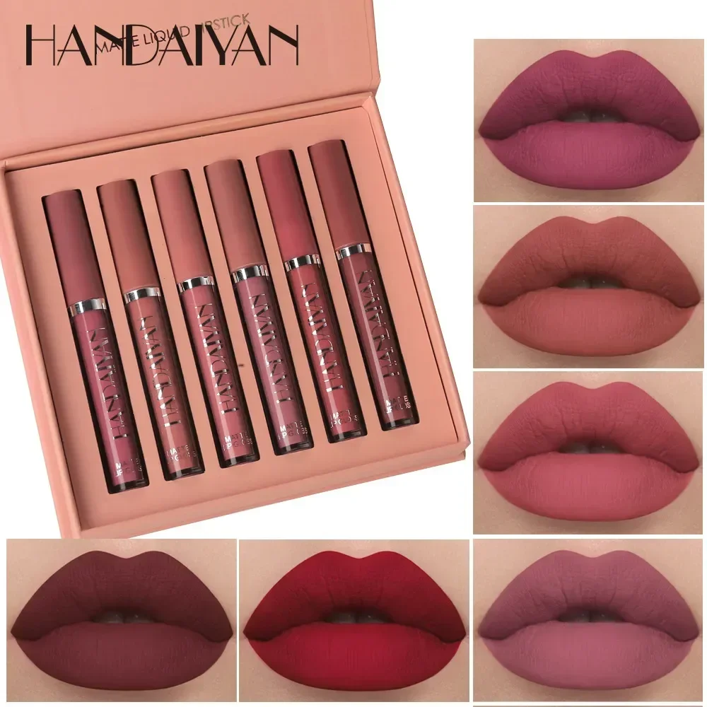 HANDAIYAN 6 PCS Lipstick Set M – обзор и цена Lip Tint Korean
