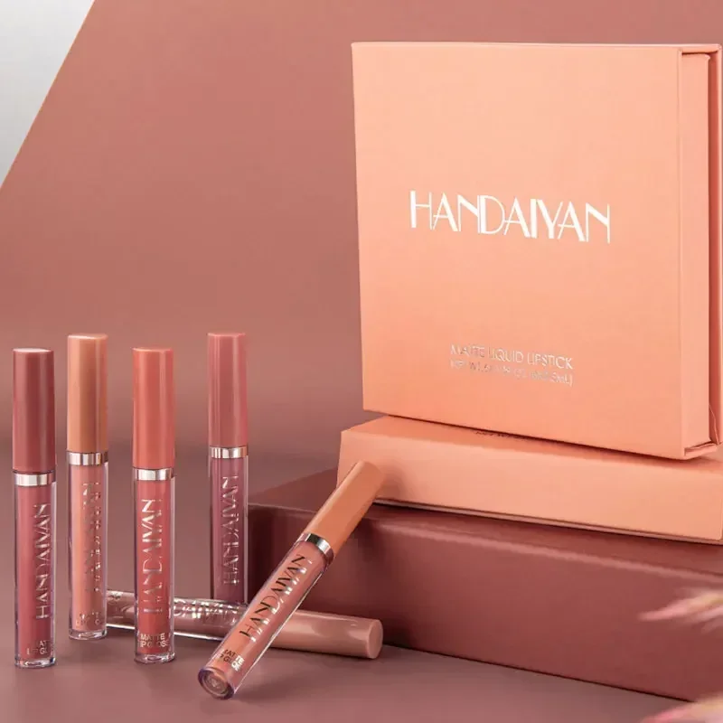 HANDAIYAN 6 PCS Lipstick Set M – обзор и цена Lip Tint Korean