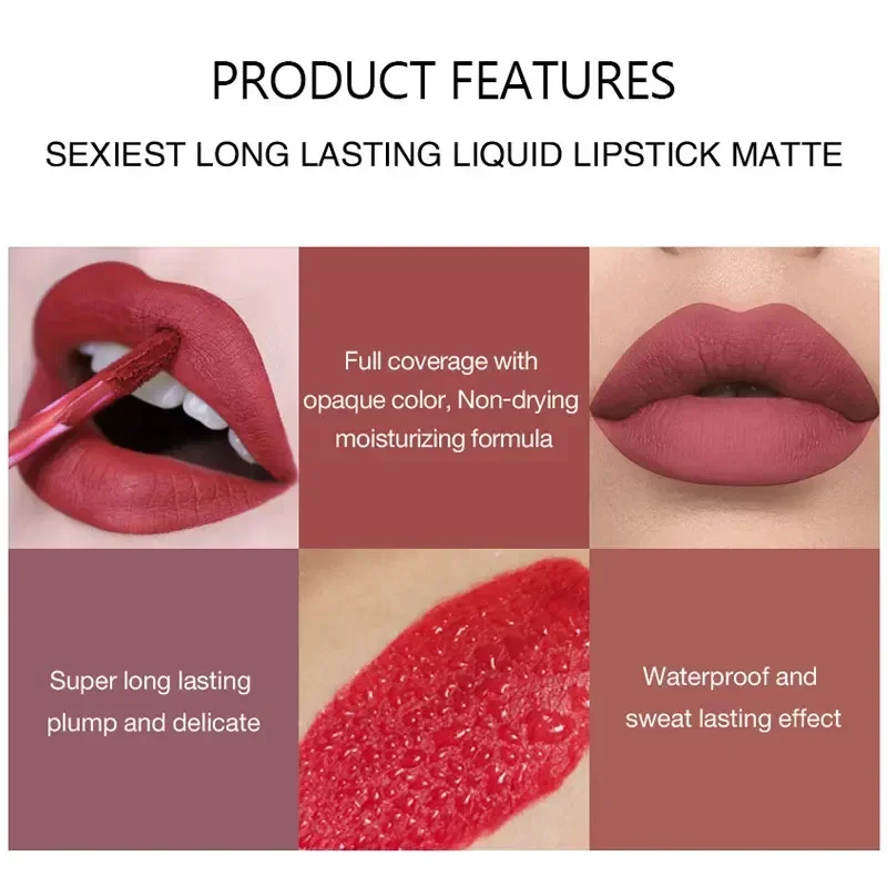 HANDAIYAN 6 PCS Lipstick Set M – обзор и цена Lip Tint Korean
