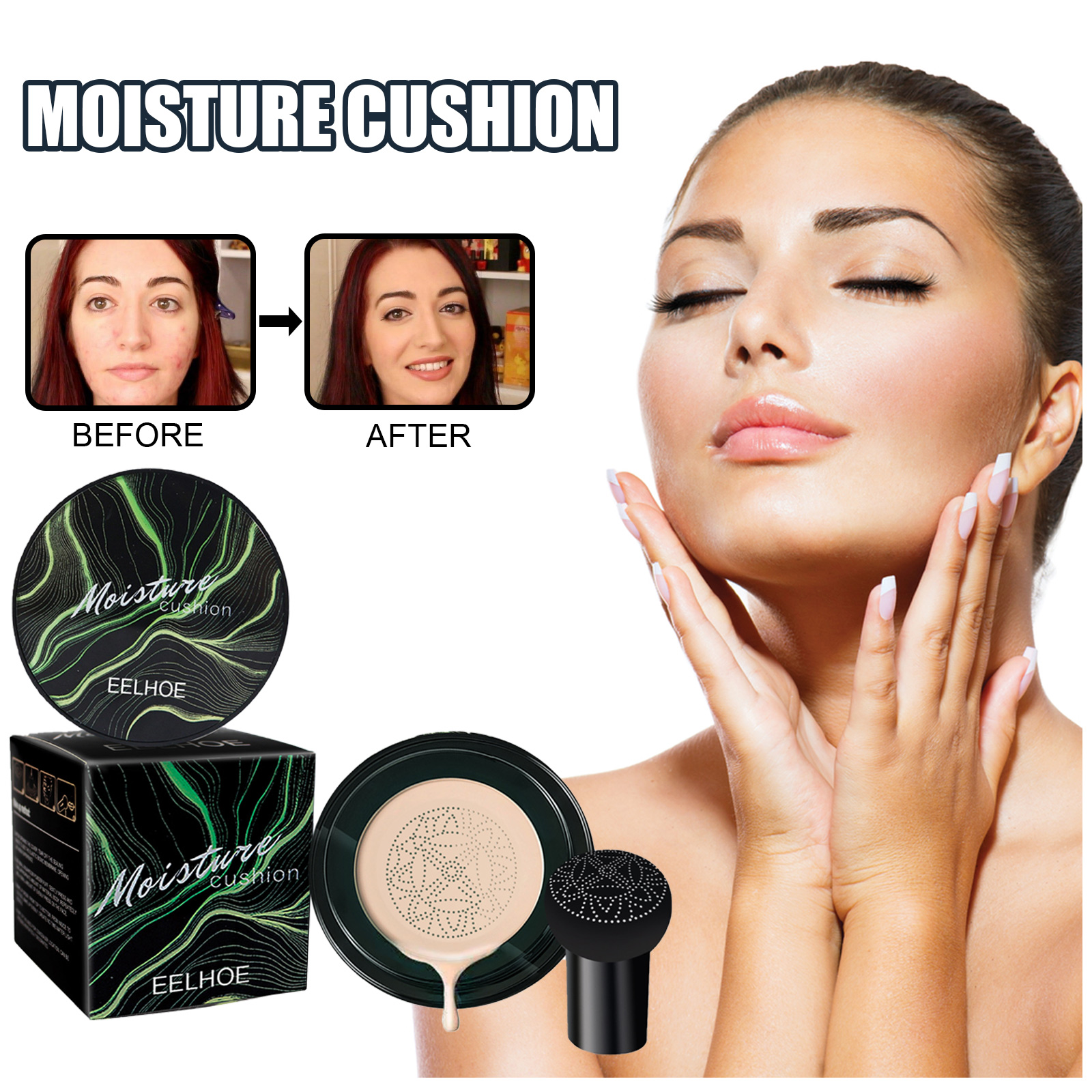 Mushroom Head Magic Air Cushio – обзор и цена Bb Cushion Korean