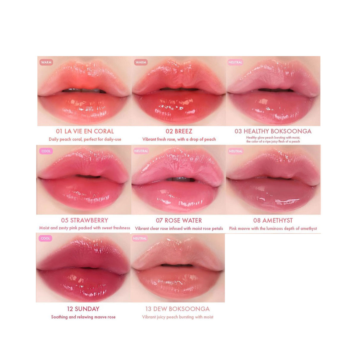 [ClearanceSale] AMUSE DEW TINT – обзор и цена Lip Tint Korean