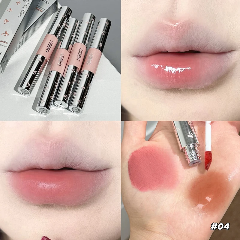 QIBEST Double Head Matte Velve – обзор и цена Lip Tint Korean