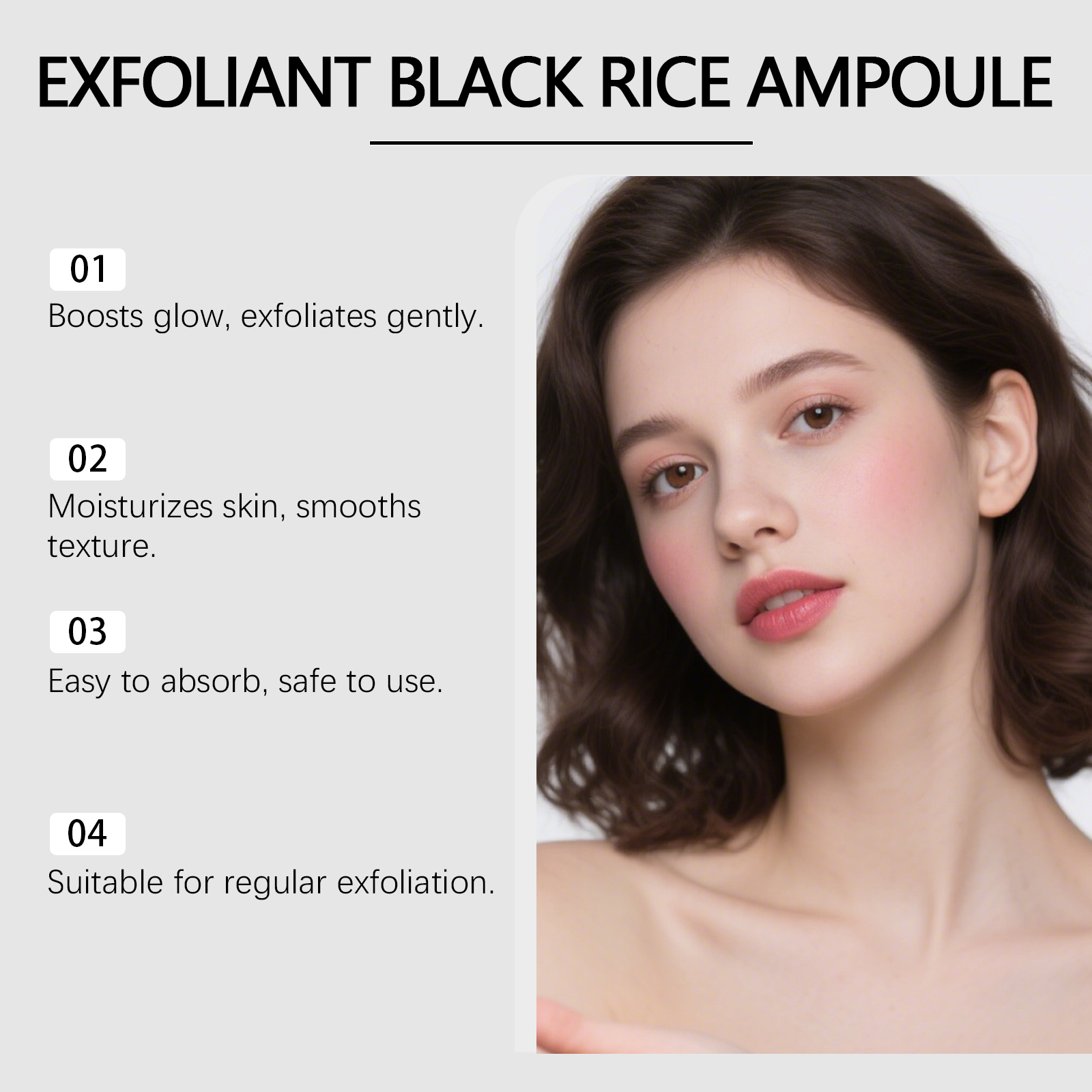 Glow Rice Ampoule White Black  – обзор и цена Essence Serum Toner
