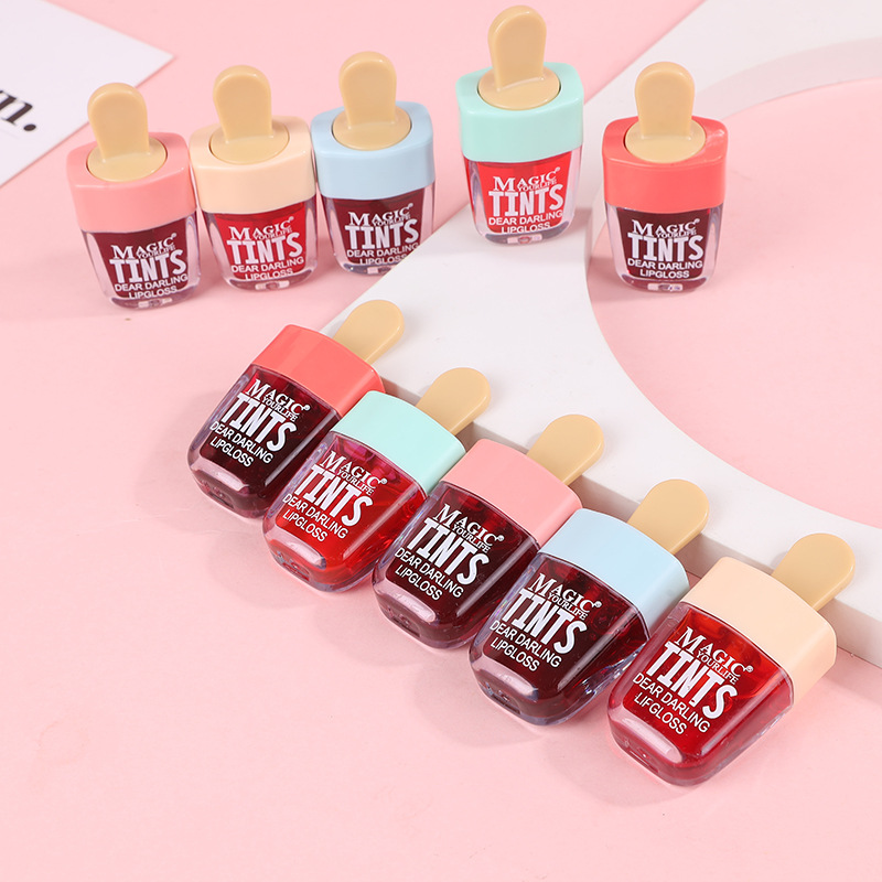 12Pcs Korea Fruit Lip Tint Ice – обзор и цена Lip Tint Korean